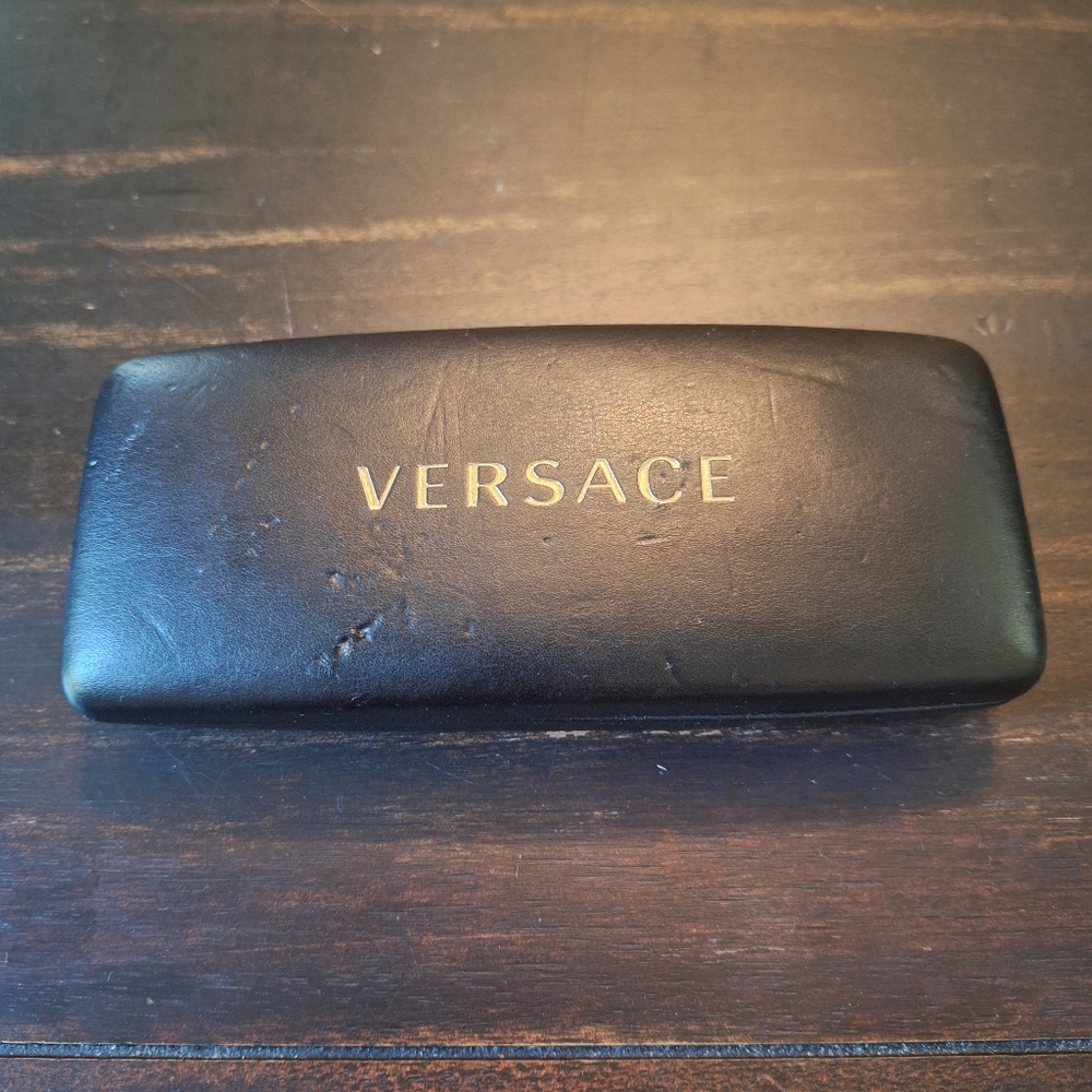 Versace Black Eyewear Case